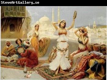 unknow artist Arab or Arabic people and life. Orientalism oil paintings 126